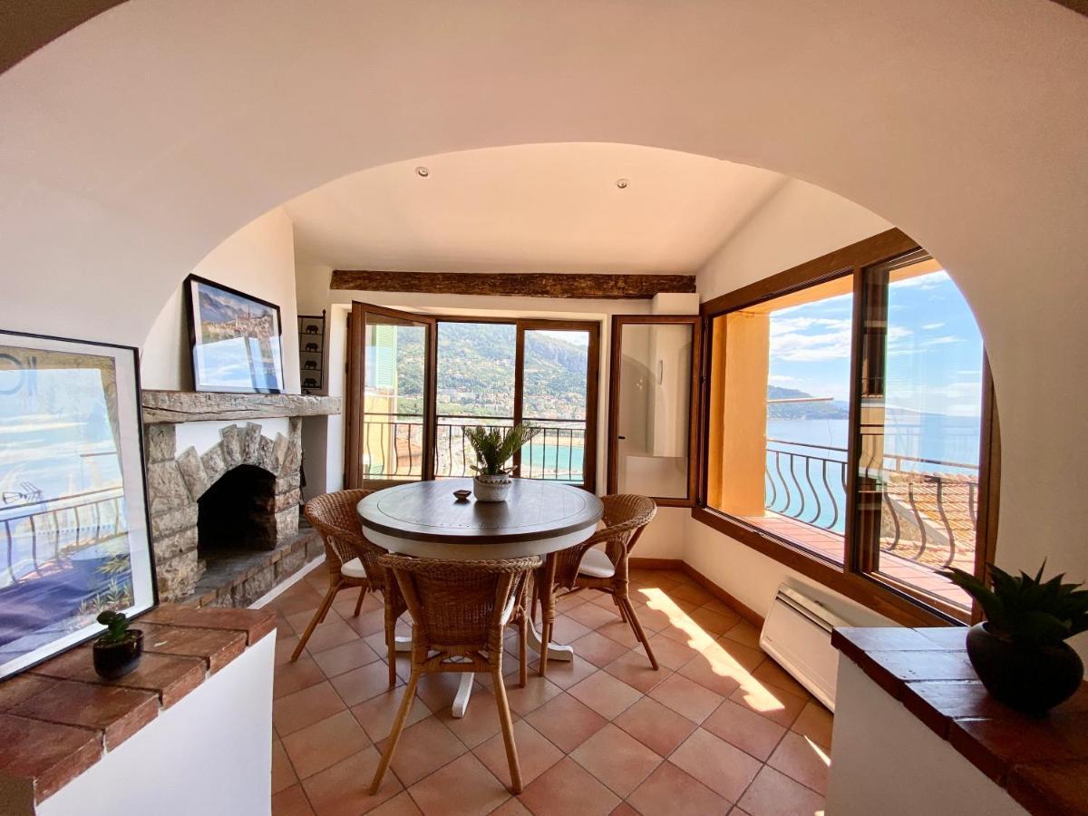 Vieux Chateau, Vue Mer Appartement Menton Buitenkant foto