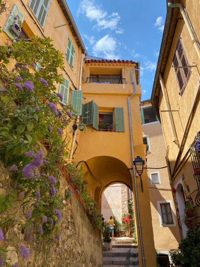 Vieux Chateau, Vue Mer Menton Buitenkant foto